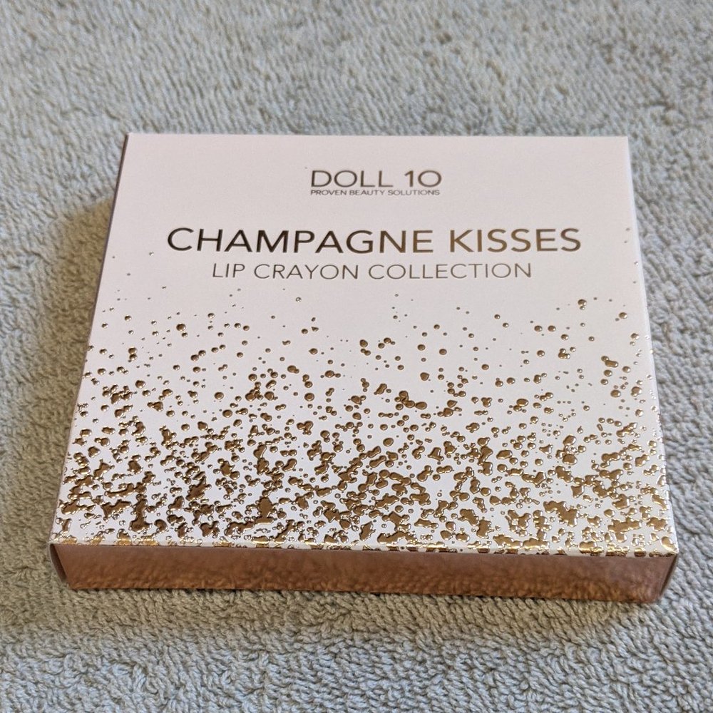 Doll10 Champagne Kisses Lip Crayon Collection 6pcs
